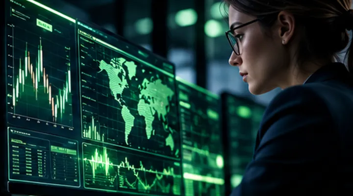 Analista revisando tableros de monitoreo